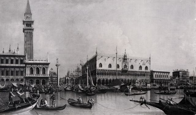 A. C. Cooper — Giovanni Antonio Canal, Il Canaletto. A view of the Doge's Palace, Venice, from the bacino di San Marco — insieme